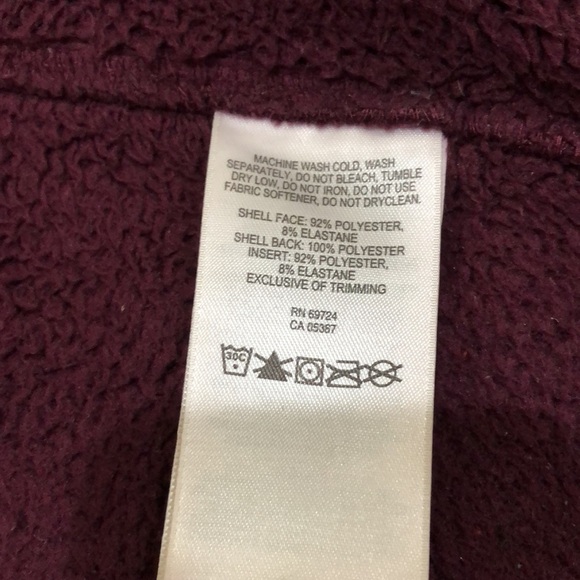 Columbia Soft Shell Omni Wind Jacket Size XS Plum Purple - Picture 8 of 11